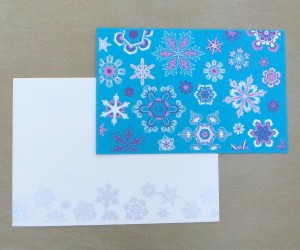 Winter Snow Card