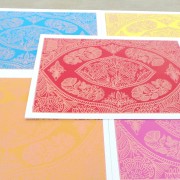 Damask Card Set