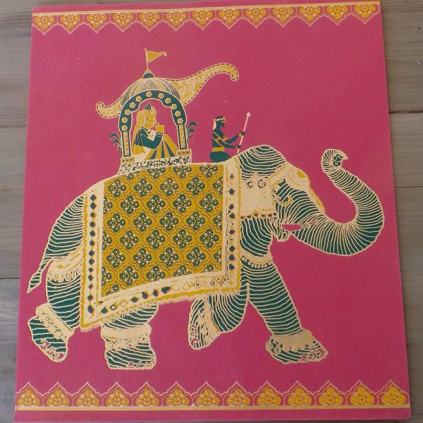 Elephant Envelope - Red