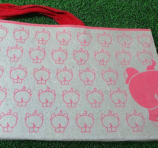 Elephant Bum Book Bag - Pink