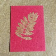 Red Gold Leaf