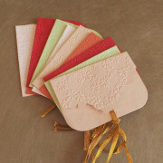 Embossed Flowers Gift Tags