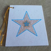 Star Gift Tag – White